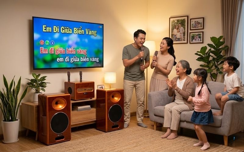 Dàn loa karaoke gia đình giá tốt Đà Nẵng