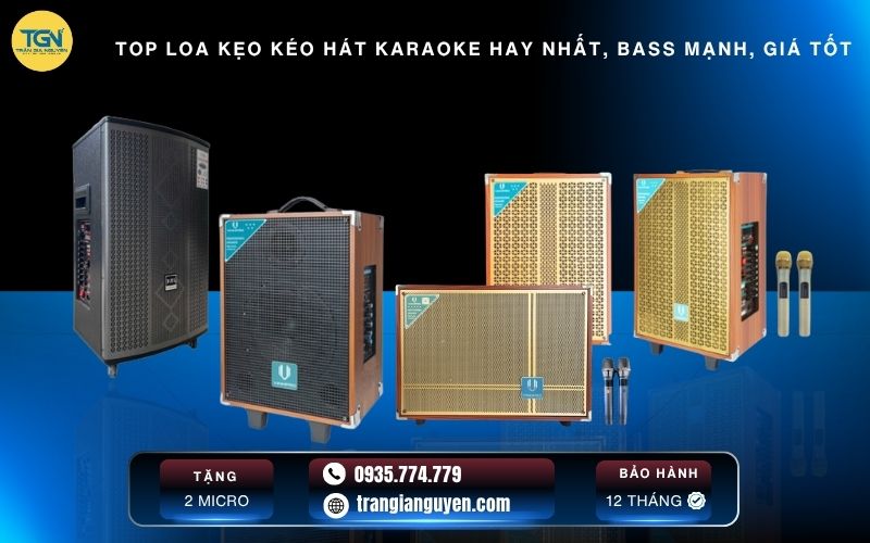 Phân phối loa kẹo kéo chính hãng toàn quốc