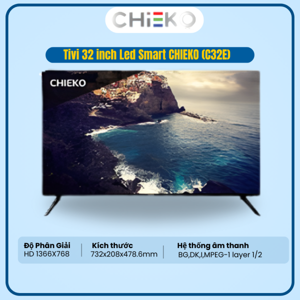 TIVI 32 INCH LED SMART CHIEKO C32E