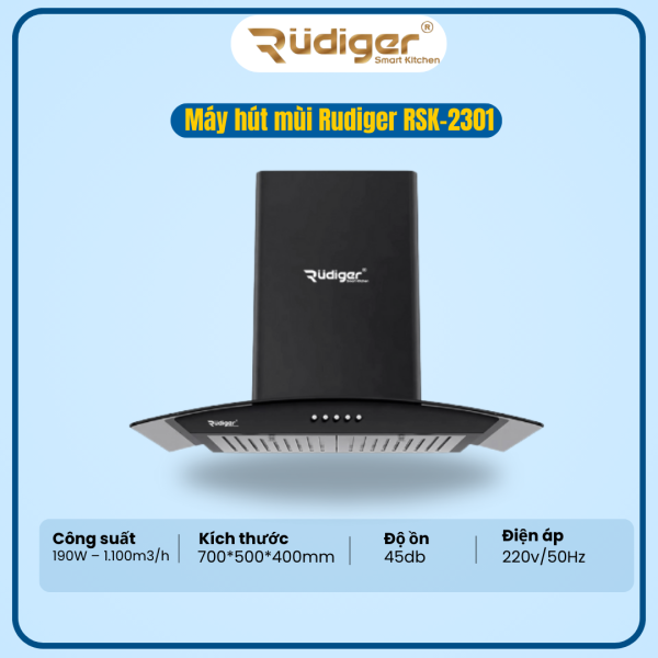 MÁY HÚT MÙI RUDIGER RSK-2301