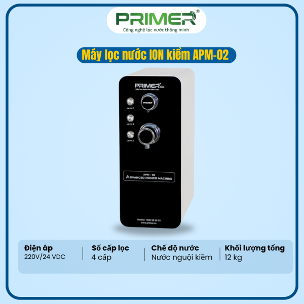 MÁY LỌC NƯỚC PRIMER ION KIỀM APM-02