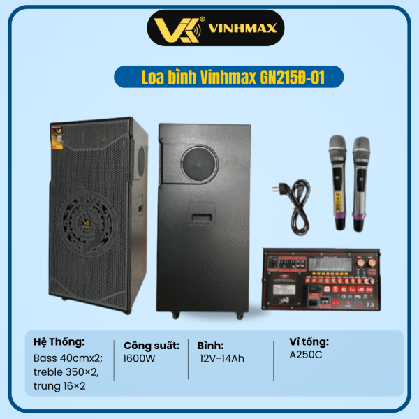 LOA BÌNH VINHMAX GN215Đ-01