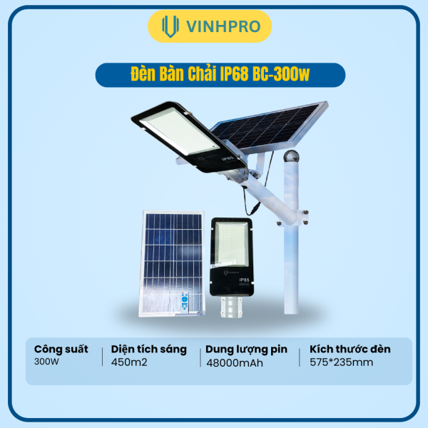 ĐÈN BÀN CHẢI IP68 VINHPRO BC-300W