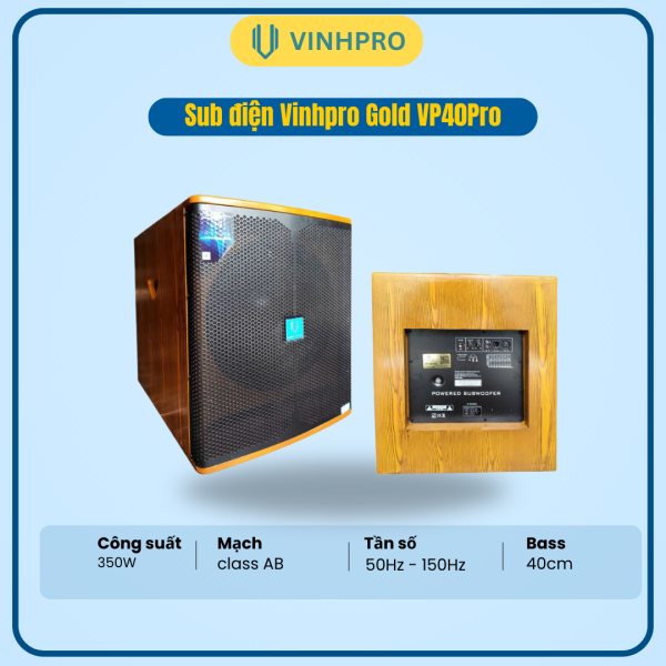 SUB ĐIỆN VINHPRO GOLD VP40PRO