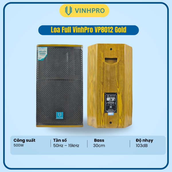 LOA FULL VINHPRO VP8012(GOLD)