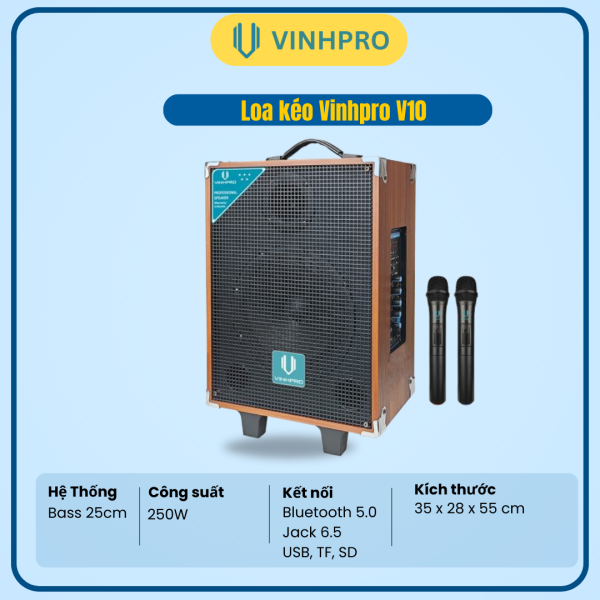 LOA KÉO VINHPRO V10