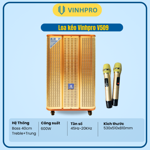 Loa kéo VINHPRO V509