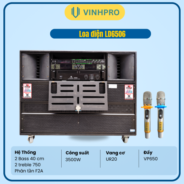 LOA ĐIỆN VINHPRO LD6506