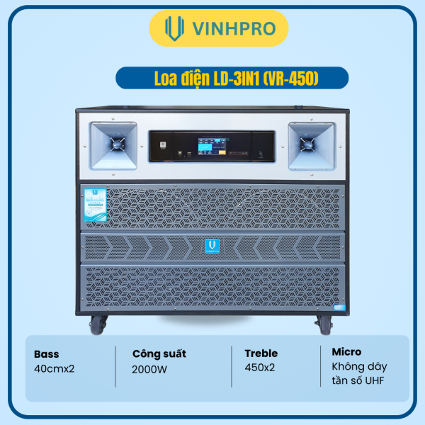 LOA ĐIỆN VINHPRO LD-3IN1(VP-450)
