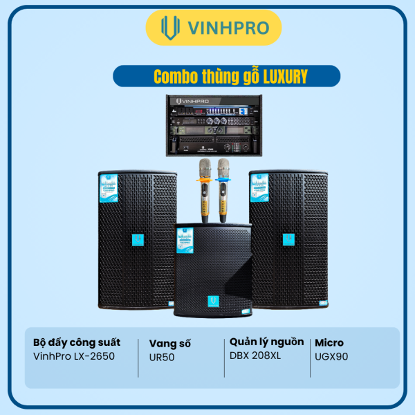 COMBO THÙNG GỖ LUXURY