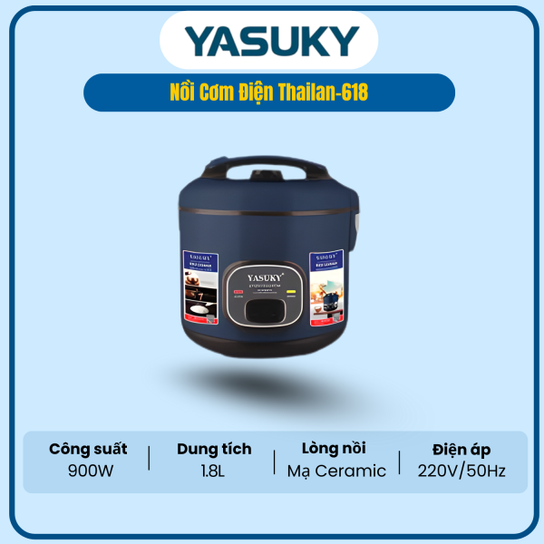 NỒI CƠM ĐIỆN YASUKY THAILAND-618