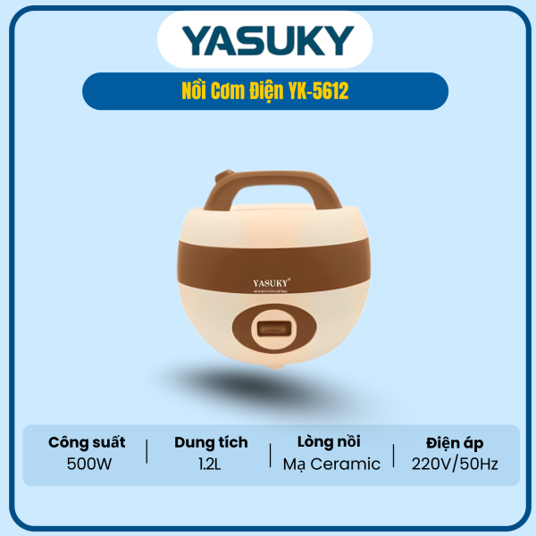 NỒI CƠM ĐIỆN YASUKY YK-5612