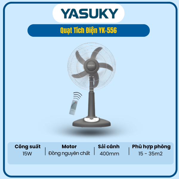 QUẠT TÍCH ĐIỆN YASUKY YK-556