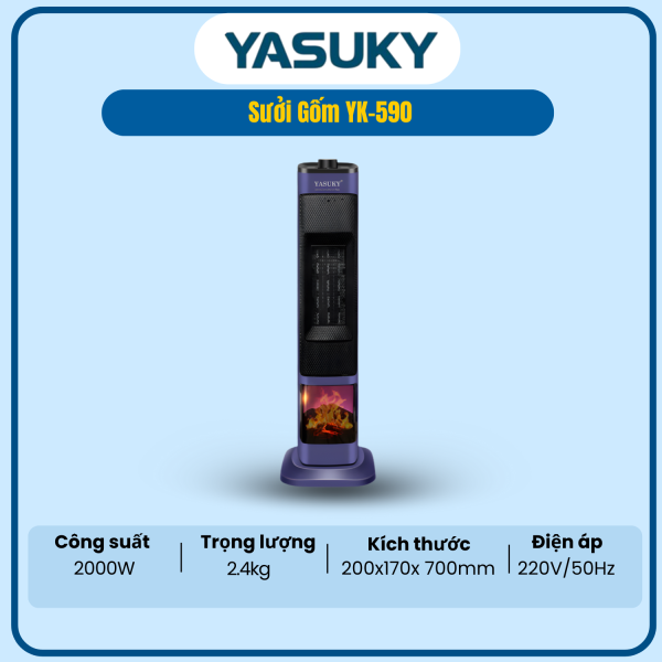 MÁY SƯỞI GỐM YASUKY YK-590