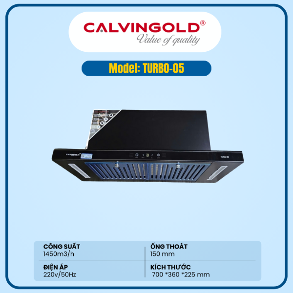 MÁY HÚT MÙI CALVINGOLD TURBO-05