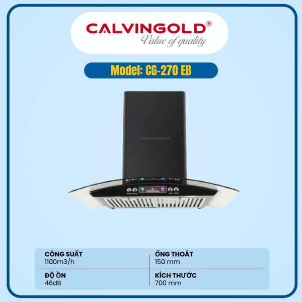 MÁY HÚT MÙI CALVINGOLD CG-270 EB