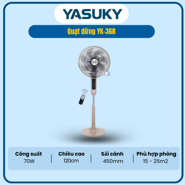 QUẠT ĐỨNG YASUKY YK-368