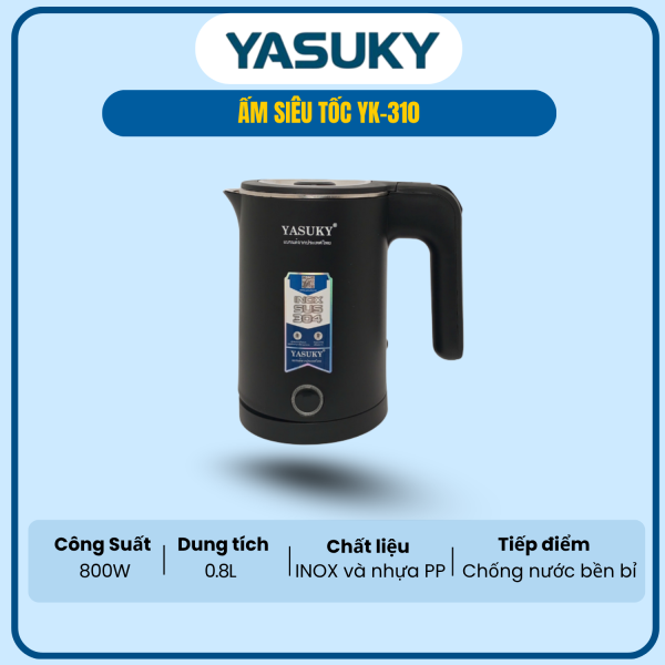 ẤM SIÊU TỐC YASUKY YK-310
