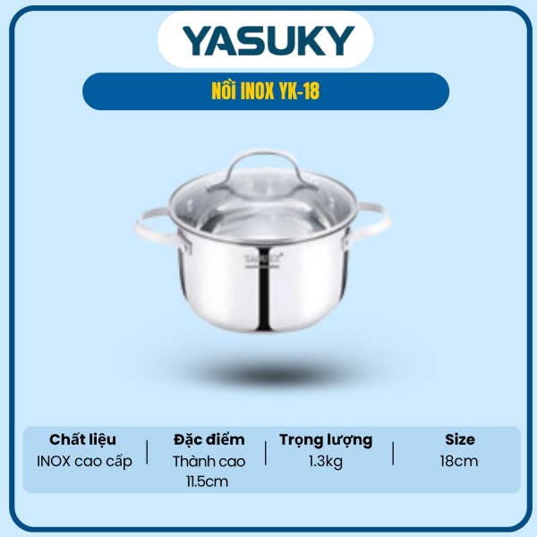 NỒI INOX YK-18