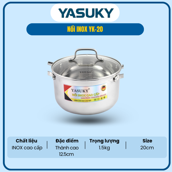 NỒI INOX YK-20