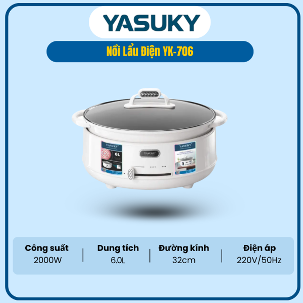 NỒI LẪU ĐIỆN YK-706