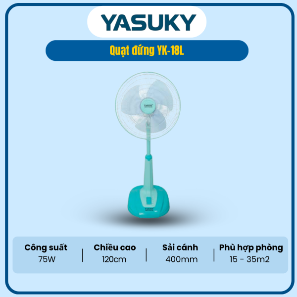 QUẠT ĐỨNG YASUKY YK-18L